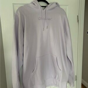 GLOSSIER Limited Edition Lavender Hoodie